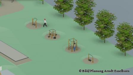 Mehrgenerationenparcours in Planung